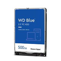 Жесткий диск HDD 500GB Western Digital Blue 2.5" 5400RPM 128MB SATA III Mobile ( WD5000LPZX)