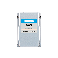Серверный твердотельный накопитель/ KIOXIA SSD PM7-V, 3200GB, 2.5" 15mm, SAS 24G, TLC, R/ W 4200/ 3650 MB/ s, IOPs 720K/ 340K, TBW 17520, DWPD 3 (12 мес.) (KPM71VUG3T20)