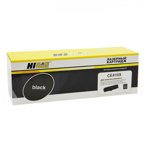 Картридж Hi-Black HB-CE410X, черный, 4000 страниц, для HP CLJ Pro300 Color M351/ M375/ Pro400 M451/ M475 (98927805)