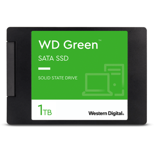 Твердотельный накопитель SSD WD Green 3D NAND WDS100T3G0A 1ТБ 2,5