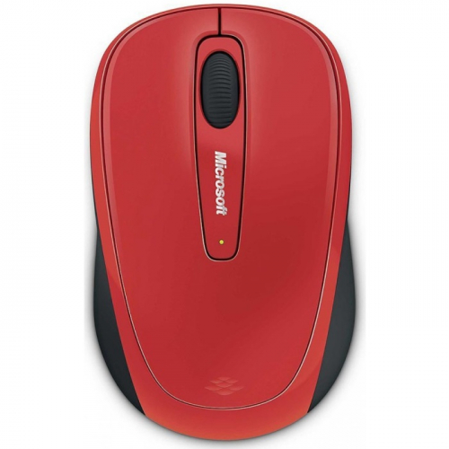 Мышь Microsoft Mobile 3500, Wireless, USB, Flame Red (GMF-00293)