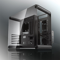 PAEAN M (Micro-ATX, Aluminum Open frame case; Aluminum 3.0mm + SGCC 1.0mm; 4.0mm Tempered Glass; USB3.0 *2 + USB2.0*2; 5 PCI slots) (0R200068)