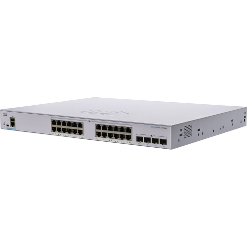 Коммутатор Cisco CBS350-24T-4X 24x GbE, 4x SFP+ (CBS350-24T-4X-EU)