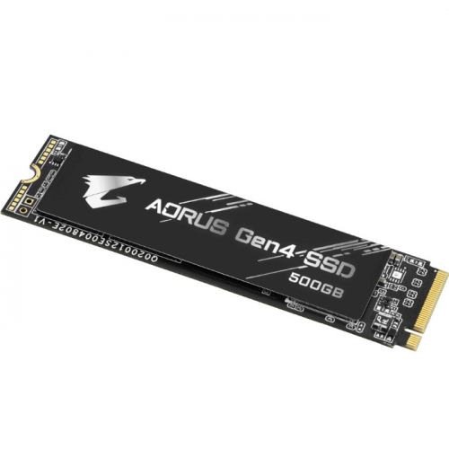 Твердотельный накопитель SSD GIGABYTE AORUS Gen4 500GB M.2 2280 PCIe Gen4x4 TLC (GP-AG4500G)