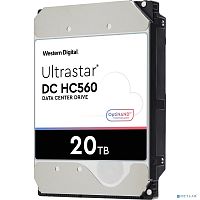 20Tb WD Ultrastar DC HC560 {SATA 6Gb/ s, 7200 rpm, 512mb buffer, 3.5"} [0F38785/ WUH722020BLE6L4]