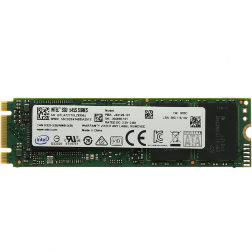 Накопитель Intel SSD 545s Series M.2, 256Gb 2,5