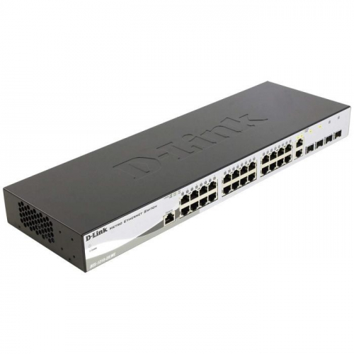 Коммутатор D-Link Metro Ethernet DES-1210-28/ME 26x RJ45 (DES-1210-28/ME/B3B)