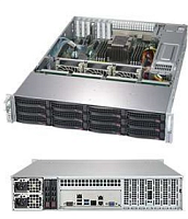 Supermicro SuperStorage 2U Server 5029P-E1CTR12L noCPU(1)Scalable/ TDP 70-205W/ no DIMM(8)/ 3008controller HDD(12)LFF + opt. 2SFF/ 2x10Gbe/ 4xLP/ 2x800W (SSG-5029P-E1CTR12L)
