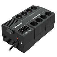 ИБП CyberPower Line-Interactive BS850E NEW 850VA/ 480W, 8 Schuko розеток, USB, Black