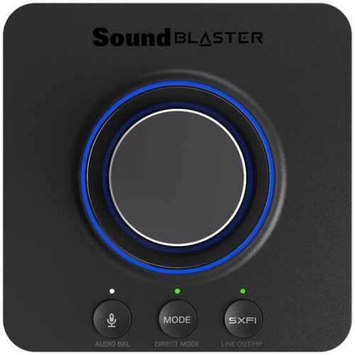 Звуковая карта Creative USB Sound BlasterX X-3 (SB-Axx1) 7.1 Ret (70SB181000000)