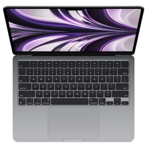 Ноутбук Apple MacBook Air 13: Apple M2 with 8-core CPU, 10-core GPU/ 8Gb/ 512GB SSD - Space Gray/ RU (MLXX3RU/A) фото 2