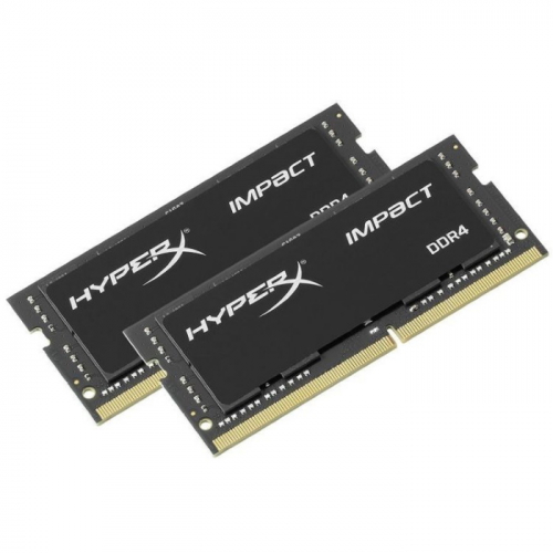 Модуль памяти Kingston 64GB DDR4 2933MHz CL17 SODIMM (Kit of 2) HyperX Impact (HX429S17IBK2/64)