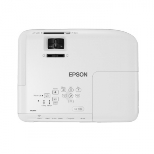 Проектор Epson EB-X05, LCD, XGA, 3300 Lm, 15000:1, White (V11H839040) фото 5