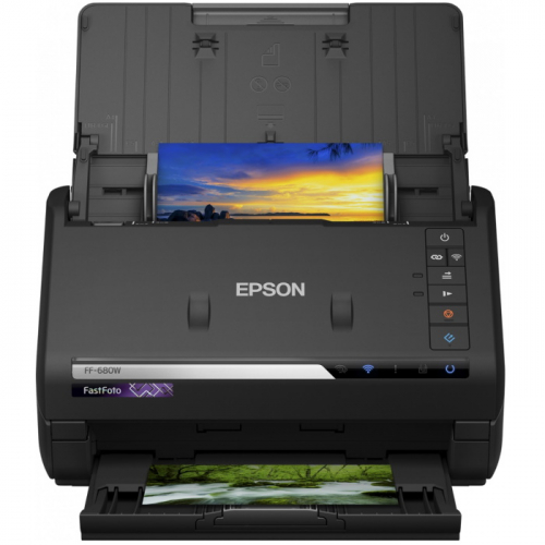 Сканер потоковый Epson FastFoto FF-680W (B11B237401) фото 2