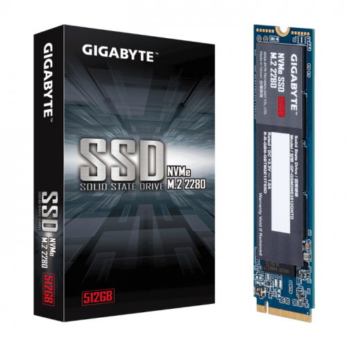 Твердотельный накопитель GIGABYTE SSD M.2 2280 512GB PCI-E x4, 1700 Мб/сек, 1550 Мб/сек, TLC (GP-GSM2NE3512GNTD) фото 2