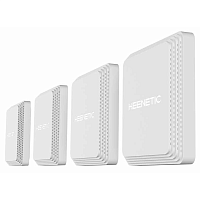 Маршрутизатор/ Keenetic Voyager Pro 4-Pack Гигабитный интернет-центр с Mesh Wi-Fi 6 AX1800, анализатором спектра Wi-Fi, 2-портовым Smart-коммутатором, переключателем режима роутер/ ретранслятор и питан (KEENETIC VOYAGER PRO 4-PACK (KN-3510))