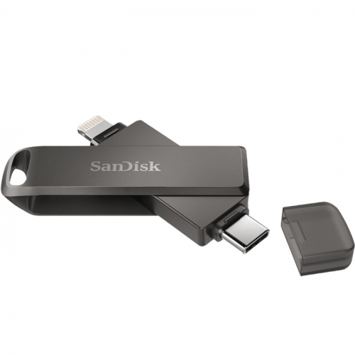 Флеш накопитель 256GB SanDisk iXpand Luxe Type-C/Lightning (SDIX70N-256G-GN6NE) фото 2