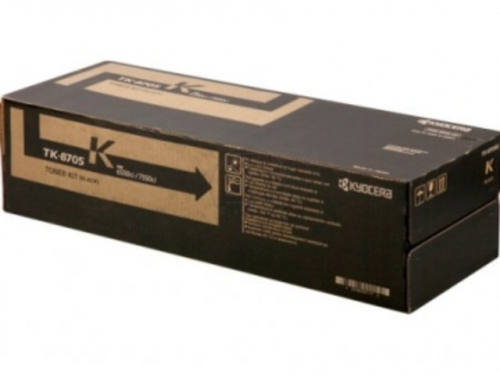 Kyocera Тонер-картридж TK-8705K для TASKalfa 6550ci/ 6551ci/ 7550ci/ 7551ci чёрный (70000 стр.)