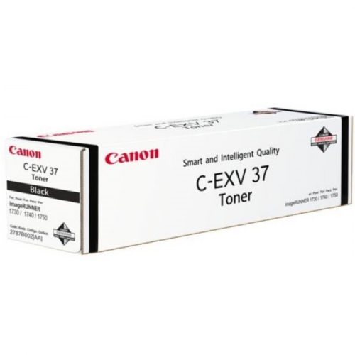 Тонер-картридж Canon C-EXV37 BK черный 15100 страниц для iR-1700, 1730, 1740, 1750 (2787B002)