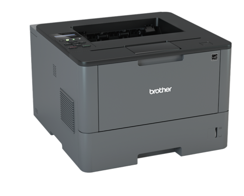 Brother HL-L5100DN, Принтер, ч/ б лазерный, A4, 40 стр/ мин, 256 Мб, Duplex, LAN, USB, старт.картридж 3000 стр. (HLL5100DNRF1)