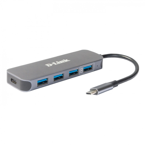 Разветвитель USB 3.0 D-Link DUB-2340 (DUB-2340/ A1A) (DUB-2340/A1A)
