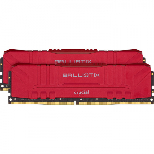 Модуль памяти Crucial Ballistix DDR4 16GB 3000MHz PC4-24000 CL15 DIMM 288-pin 1.35V kit of 2 (BL2K8G30C15U4R)