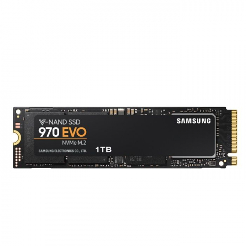 Накопитель Samsung 970 EVO MZ-V7E1T0BW M.2 2280, SSD, PCIe NVMe, 1TB, MLC