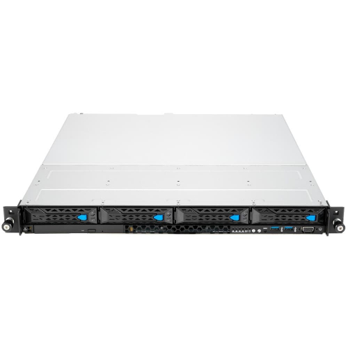 Серверная платформа Asus RS300-E11-PS4/ 1x LGA1200/ 4x DDR4/ 4x LFF + 1x SFF/ DVD-RW/ 2x GbE/ 1x 350W (NHP) (90SF01Y1-M00050) фото 2
