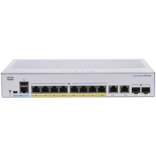 Коммутатор Cisco CBS350-8P-2G (CBS350-8P-2G-EU)