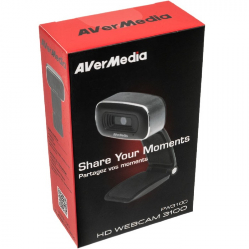 Веб-камера Avermedia PW310O FHD, 2Mpix, USB2.0, 2 m cable (61PW310O00AB) фото 5