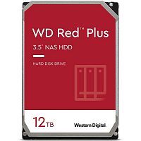 Жесткий диск HDD 12TB Western Digital Red Plus, 3.5" SATA III, 7200rpm, 256mb, NAS Edition (WD120EFBX)