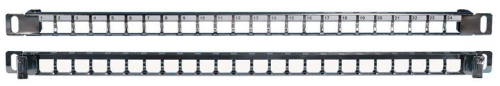 Патч-панель наборная Hyperline PPBLHD-19-24S-SH-RM 19