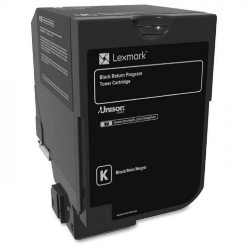 Картридж Lexmark CS720, CS725, черный, повышенной емкости, 20 000 страниц, для CS725de, CS720de (74C5HKE)