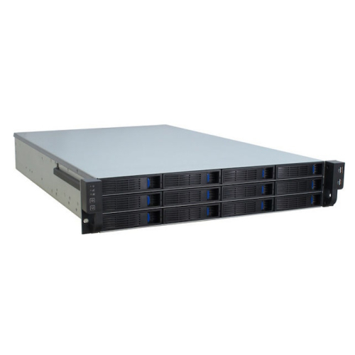 *Серверный корпус Procase ES212-SATA3-B-0 {2U 12 SATA3/ SAS hotswap HDD, глубина 650мм, MB 12