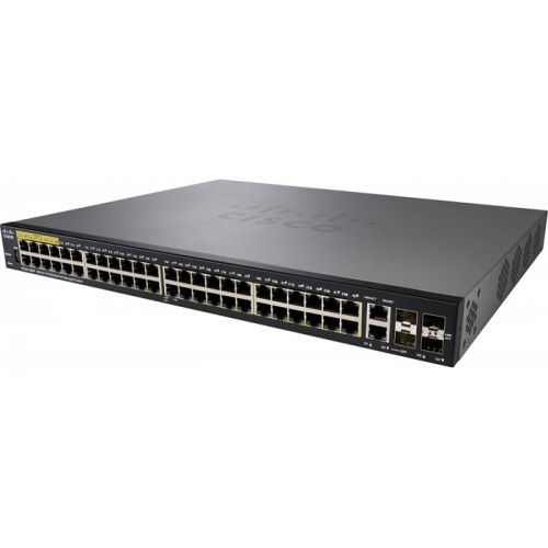Коммутатор Cisco SF350-48MP 48x 10/100 (SF350-48MP-K9-EU)