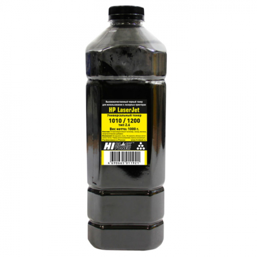 Тонер Hi-Black универсальный Тип 2.6, черный, 1 кг, канистра, для HP LJ 1010/ 1200 (980361301)