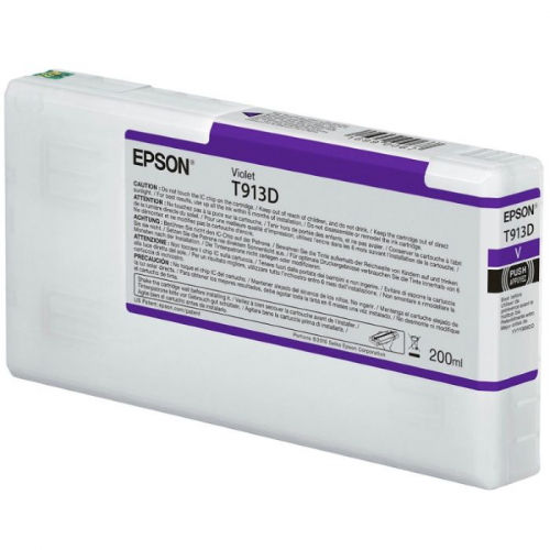 Картридж струйный EPSON T913D фиолетовый 200 мл для SC-P5000 (C13T913D00)