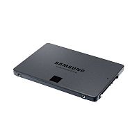 Твердотельный накопитель Samsung 870 QVO SSD 1TB, V-NAND 4-bit MLC, MKX, 2.5" SATA 6Gb/ s, R560/ W530, IOPs R11000/ W88000 (MZ-77Q1T0BW)