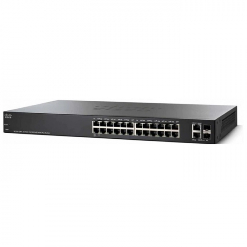 Коммутатор Cisco SB PoE SF220-24P-K9-EU
