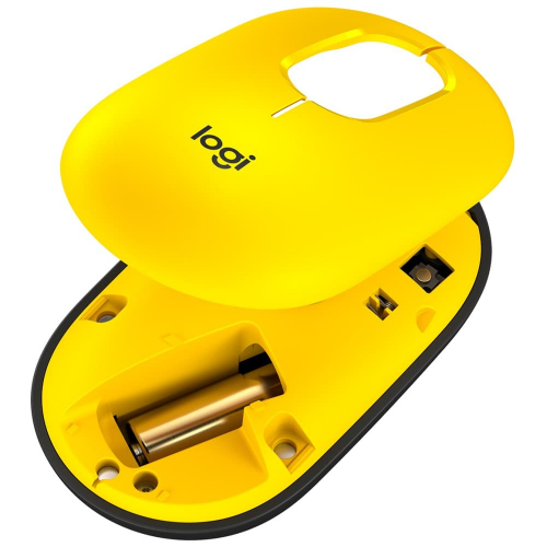 Мышь Logitech POP с кнопкой эмодзи желтая (910-006546) фото 5