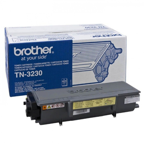 Тонер Картридж Brother TN3230, черный, 3000 стр., для HL-5340D/ 5350DN/ 5370DW/ DCP8070D/ 8085DN/ MFC8370D