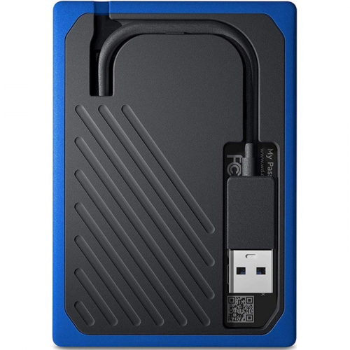 Твердотельный накопитель Western Digital SSD My Passport Go 500GB 400MB/s USB 3.0 (WDBMCG5000ABT-WESN) фото 3