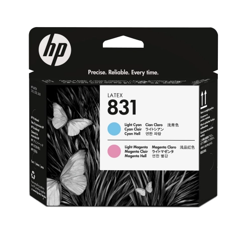 Печатающая головка HP 831 светло-пурпурная и светло-голубая (CZ679A)