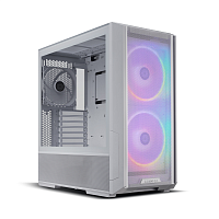 LIAN LI Lancool 216 White RGB, Medium Case: ATX/ E-ATX/ Micro-ATX/ Mini-ITX, 2xUSB 3.0, 1xUSB Type-C, 1xAudio, Included Fans: 2x160mm ARGB, 1x140mm PWM (G99.LAN216RW.00)