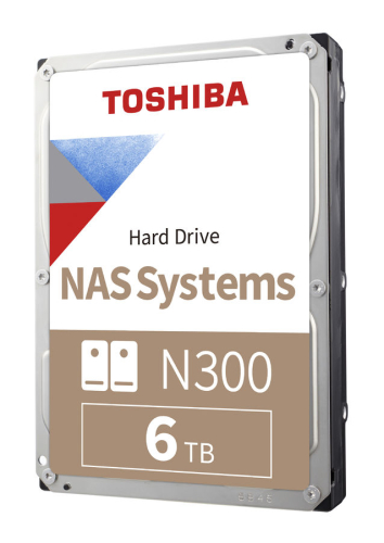 Жесткий диск Toshiba Original SATA-III 6Tb HDWG460UZSVA NAS N300 (7200rpm) 256Mb 3.5