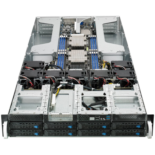 Серверная платформа Asus ESC4000A-E10/ 1x SP3/ 8x DIMM/ noHDD (up 8LFF)/ SoC/ 2x GbE/ 2x 2200W (ASMB9-IKVM, 2x2200W) (90SF01A1-M00090) фото 4