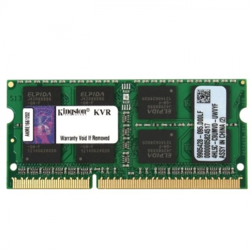 Модуль памяти Kingston KVR16S11/8, DDR3 SODIMM 8GB 1600MHz, PC3-12800 Mb/s, CL11, 1.5V, DRx16 (KVR16S11/8) фото 3