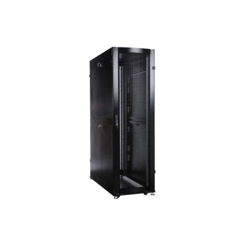 Серверный IT шкаф Schneider Electric Optimum LCSR3357 48U, ширина 750мм., глубина 1200мм., высота 2255мм., черный, площадь перфорации 77,00% , нагрузочная способность 1510кг., габариты упаковки 1270x785x2455мм, вес нетто 170кг., вес брутто 200кг./ Serve