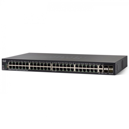 Коммутатор Cisco SG350X-48MP 48x RJ-45 (SG350X-48MP-K9-EU)