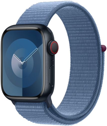 Смарт-часы Apple Watch SE 2023 A2722 40мм OLED корп.серебристый Sport Loop рем.синий разм.брасл.:130-200мм (MRE33LL/ A) (MRE33LL/A)